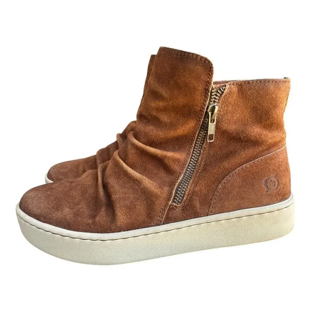 Born Tan Ankle Boots - Picture 2 of 7